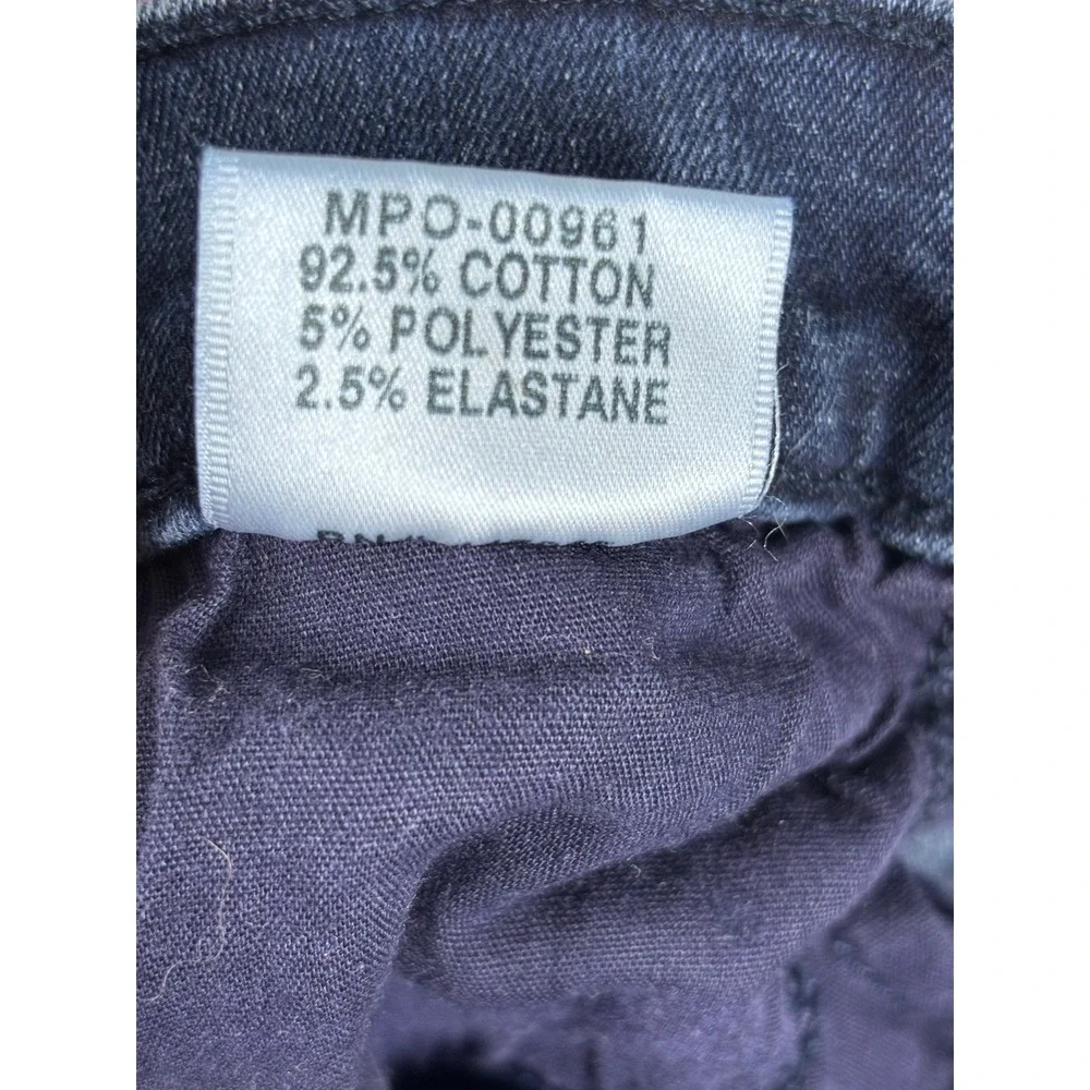 J Brand Womens Skinny Leg Blue Denim Jeans Distressed Knee Rips‎ Size 25/26